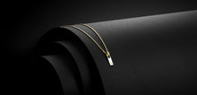 Load image into Gallery viewer, Initial Tag Pendant - 14K Gold
