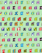 Load image into Gallery viewer, The Bet the Ponies Polo - Jockey Stripes
