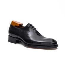 Load image into Gallery viewer, Seamless Goodyear Mens Black Oxford Dress Shoes
