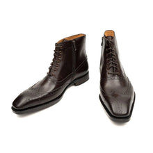 Load image into Gallery viewer, Goodyear Welted Brogue Martin Boots
