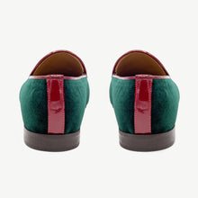 Load image into Gallery viewer, Women's Dark Green Velvet Milano Loafer
