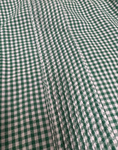 Load image into Gallery viewer, Guayabera - Green Gingham
