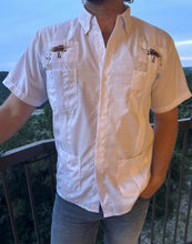 Load image into Gallery viewer, Guayabera - Texas Longhorns
