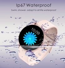 Load image into Gallery viewer, New Waterproof Smart Watch For Women With Heart Rate Monitoring Health Smart Watch Options and Pedometer Fitness Tracker Smart Bracelet For Sport and Fitness
