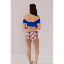 Load image into Gallery viewer, TD High for Tide Maternity Bikini Cover up Swimdress with Custom Logo Digital Printing Hollow Diamond Decor Available Sizes XXS
