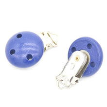 Load image into Gallery viewer, Wooden Baby Children Pacifier Holder Clip Infant Cute Round Nipple Clasps For Baby Product
