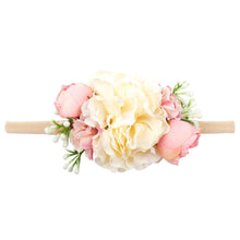 Load image into Gallery viewer, Handmade Luxury Pearl Baby Headbands Bundle Nylon Elastic  Newborn Hair Accessories for Girls Kids
