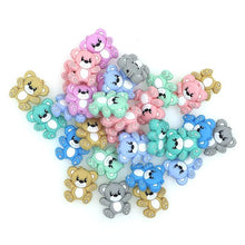Load image into Gallery viewer, Mini Bear Silicone Beads Baby Dummy Cartoon Pacifier Toy Accessories For Kids And Babies
