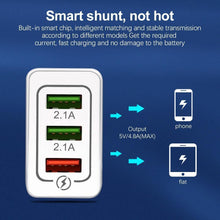 Load image into Gallery viewer, Fast Modern USB Charger Quick Charge 3.0 Wall Portable Mobile Phone Powerful Charger
