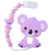 Load image into Gallery viewer, Baby Silicone Koala  Panda Teether Toy Toother Unique Design Perfect For Kids And Parents
