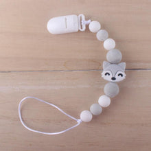 Load image into Gallery viewer, Handmade Animal Pendant Pacifier Clips Chain Nipple Holder for Infant Baby Pacifier
