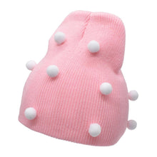 Load image into Gallery viewer, Modern Trend Big Bows Knitted Baby Girl Hat Cap Warm Kids baby winter Hat For Girls
