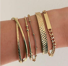 Load image into Gallery viewer, Bohemian Gold Tassel Bracelets For Women Summer Shell Clear Crystal Stone Luxury Jewelry
