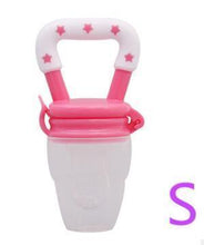 Load image into Gallery viewer, Silicone Baby Pacifier Feeder Cartoon Animal Infant Nipple Holder Newborn Fruit pacifier Tetine Silicona Nipple Bit
