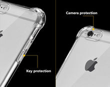 Load image into Gallery viewer, Classic Transparent Clear Soft Shockproof Phone Case Cover For iPhone Simple Phone Cases For iPhone XS 11 Pro MAX 6 6s 7 8 Plus Case Cover Silicone Case iPhone XR X 7 8 6 5 5S  5C Case For iphone
