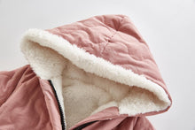 Load image into Gallery viewer, Modern Elegant Winter Children's baby Plush Thickened Cotton Jumpsuit Jacket For New Baby  Boys and Girls
