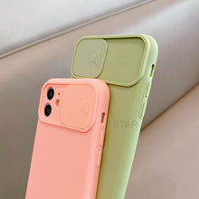 Load image into Gallery viewer, Modern Slide Camera Protector Phone Case On For Iphone 13 Pro 11 12 13pro Max Mini Iphone13 12pro Silicone Silicone Shockproof Phone Case Drop Protection  Back Cover For Smartphone
