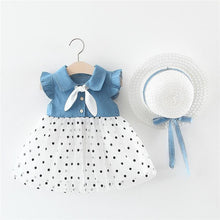 Load image into Gallery viewer, Modern Retro Baby Girls Dresses For Baby Princess Dress Infant 1st Year Birthday Party Dress Newborn Baby Clothes

