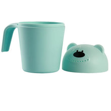 Load image into Gallery viewer, Baby Kids Cartoon Bear Bathing Cup Baby Shower Shampoo Cup Bailer Baby Shower Water Spoon Hair For Kids
