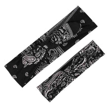 Load image into Gallery viewer, Luxury Modern Bow For Mother and Baby Headband Turban Rabbit Ears Elastic Hair Bands Retro Print Parent-Child Hair Accessories
