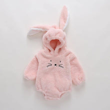 Load image into Gallery viewer, Luxury Modern Newborn Baby Boy/Girl Clothes Long Sleeve Hoddies Bear Zipper Baby Romper Clothes Autumn Winter Season For Kids and Baby
