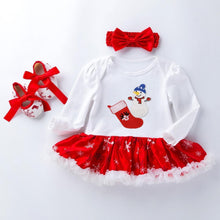 Load image into Gallery viewer, Cute Deer Christmas Costumes For Kids Long Sleeve Baby Girl Clothes Set Unique Design Perfect For Kids
