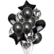 Load image into Gallery viewer, 14Pcs Multi Confetti Balloons For Happy Birthday Party Balloons In Several Luxury Variant Helium Ballons For Celebrations for Boy Girls and  Babies party
