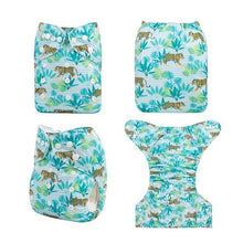 Load image into Gallery viewer, ModernLuxury Printed Baby Cloth Diaper Reusable Cloth Nappy Snap Adjustable Pocket Diaper Nappies For Baby Kids

