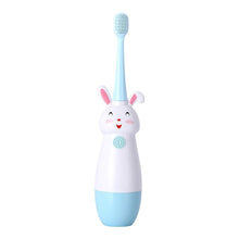 Load image into Gallery viewer, New Electric Toothbrush Cartoon Pattern Teethbrush Electric Teeth Tooth Brush For Kids with Soft Replacement Head Vibrating Toothbrush for Children Boys and Girls Age 3-13 IPX7 Waterproof Christmas Gift for Kids
