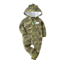 Load image into Gallery viewer, Modern Colorful Interesting Newborn Baby Unisex Warm Clothing Long Sleeved Cotton Romper For Kids
