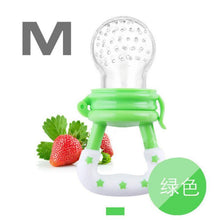 Load image into Gallery viewer, Silicone Baby Pacifier Feeder Cartoon Animal Infant Nipple Holder Newborn Fruit pacifier Tetine Silicona Nipple Bit

