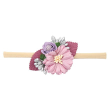 Load image into Gallery viewer, Handmade Luxury Pearl Baby Headbands Bundle Nylon Elastic  Newborn Hair Accessories for Girls Kids
