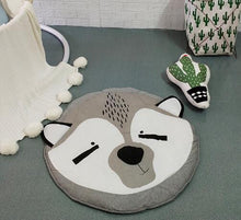 Load image into Gallery viewer, Creative Elephant Design Baby Play Mat  Round Carpet Cotton Animal Play Mat Newborn Infant Crawling Carpet For Baby Kids
