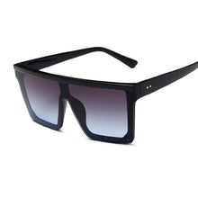 Load image into Gallery viewer, Retro Modern Elegant Square Sunglasses for Women and Lady With Big Frame Fashion Girls Sunglasses In Vintage Style With UV400 Protection
