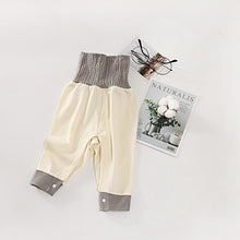 Load image into Gallery viewer, Modern New Newborn Pants For Four Seasons With High Waist Pants Baby 100% Cotton Soft Girl Pants And Baby Boy Trousers Pants 0-24M For Kids
