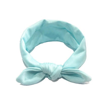 Load image into Gallery viewer, Baby Solid Bowknot Hairband Cute Soft Head Elastic Headband Princess Cute Headband Headwear Hair Accessories For Girls
