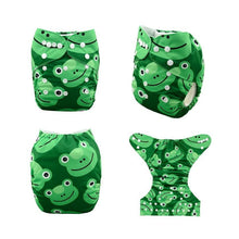 Load image into Gallery viewer, Most Popular Digital Position Baby Cloth Diaper with Microfiber Insert In Modern Printed Design For Baby Boys and Baby Girls KIds
