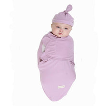 Load image into Gallery viewer, Baby Swaddle Blanket With Cap For Newborn Wrap Cotton Swaddling Bag Baby Envelope Sleep sack  Blanket .
