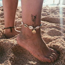 Load image into Gallery viewer, Luxury Bohemian Star Shell Ankle Bracelet Foot Jewelry Brecelet Simple Shell Anklets for Women Summer Style
