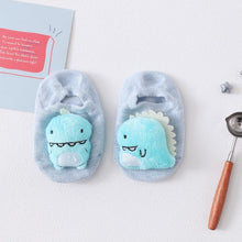 Load image into Gallery viewer, 1 Pair Cartoon Cotton Baby Rubber Sole Anti Slip Floor Socks For Newborn Girls And Boys Kids
