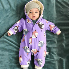 Load image into Gallery viewer, Winter Baby Cartoon Fox Baby Long Sleeve Romper Cute Clothes Onesie for New Born Baby Boy / girl  Romper Jumpsuit For Winter Season
