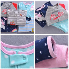 Load image into Gallery viewer, Home Love Romper Fleece Jumpsuit For Newborn Baby Boys And Baby Girl  New Born Baby Clothes
