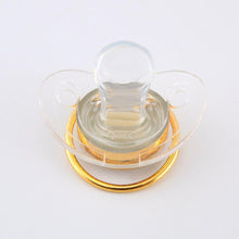 Load image into Gallery viewer, Diamond Luxury Modern Cartoon Eye Baby Pacifier Bling Newborn Kids Baby Boys Girl Nipples Silicone Pacifier For Baby
