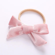 Load image into Gallery viewer, Baby Headband Big Bowknot Baby Girl Bright Colors Headband For Newborn Bow Hair Band Children Head Wrap Hair Accessories
