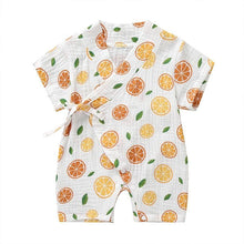 Load image into Gallery viewer, Summer Baby Girl/Boys Clothing Short-sleeved Rompers Jumpsuit Floral Print  Cute Soft Newborn Infant Baby Playwear For Girls and Boys Kids
