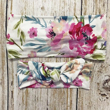 Load image into Gallery viewer, Luxury Elegant Mother &amp; Baby Headbands for Girl Rabbit Ear Hairband Print Floral Bows Hair Bands Parent-Child Hair Accessories
