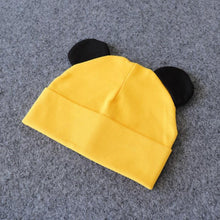 Load image into Gallery viewer, Baby Cap With Ears Cotton Warm Newborn Accessories Baby Hat For Kids Infant Toddler Beanie Cap
