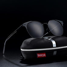 Load image into Gallery viewer, Luxury Elegant Aluminium Magnesium Sunglasses Round Glasses for Men With UV400 Protection
