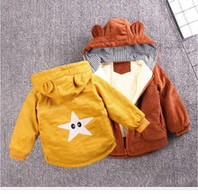 Load image into Gallery viewer, Winter Baby Warm Cotton Coat for Children Outerwear, Newborn Jacket For Infant Clothing For Boys and Girls In Bear Design For Autumn and Winter Season
