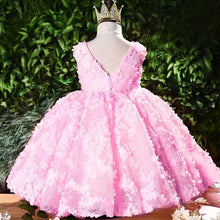 Load image into Gallery viewer, Luxury Modern Designer Toddler Baby Girl Infant Princess Lace Tutu Dress Baby Girl Wedding Dress Kids Party Dress
